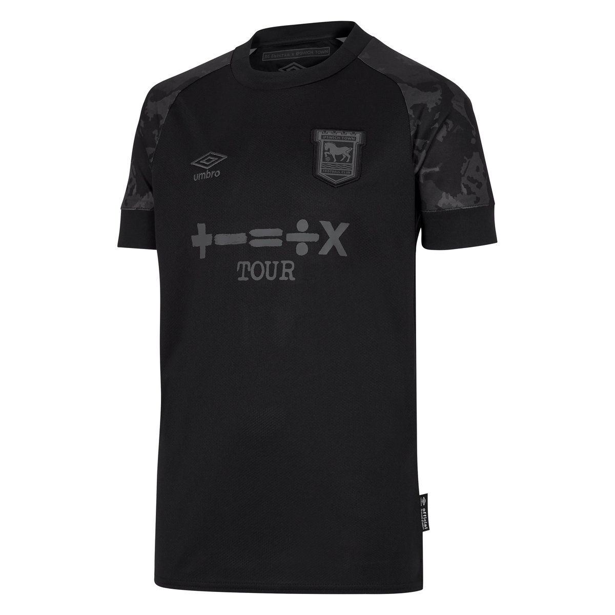 Balck / Grey Umbro Football Ipswich Town 22/23 Third Jersey Junior Jersey | CA-09721