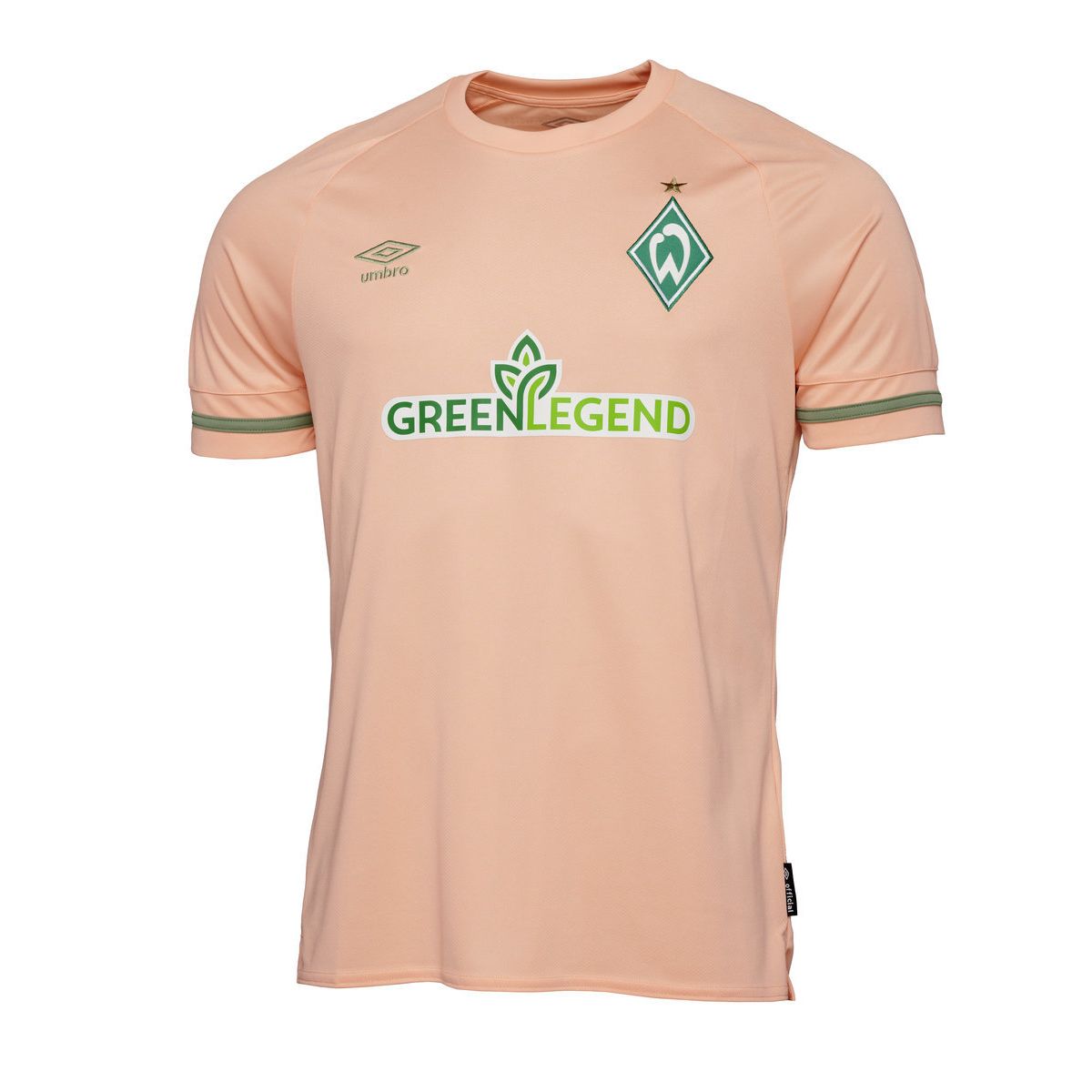 Beige Umbro Teamwear - Umbro Werder Bremen Football 22/23 Away Jersey Junior Football Jersey | CA-30712