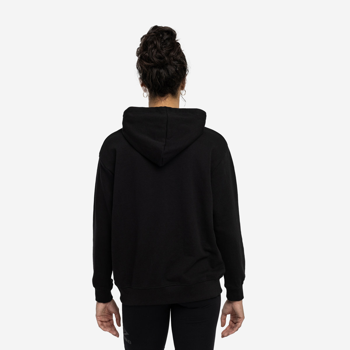 Black / Black Women's Umbro Diamond Oh Hood Hoodies | CA-50932