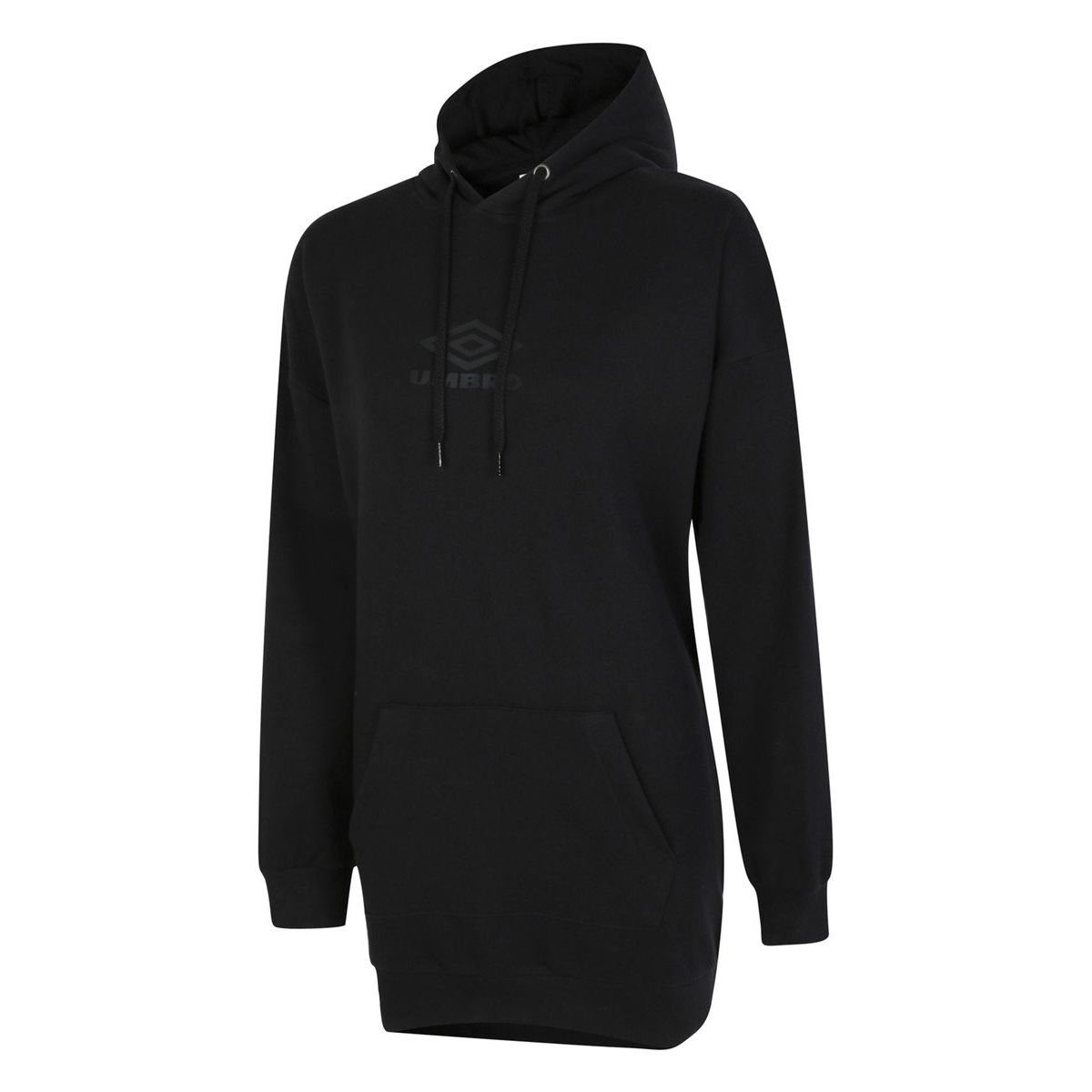 Black / Black Women's Umbro Diamond Oversized Oh Hood Sweaters | CA-35811