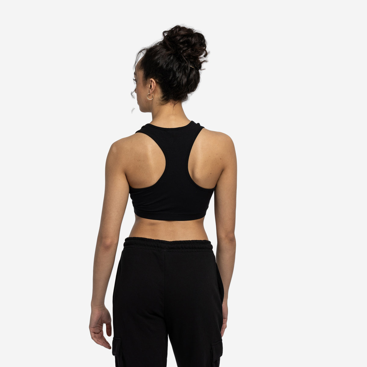 Black / Black Women's Umbro Diamond Sports Bra Sports Bra | CA-32898