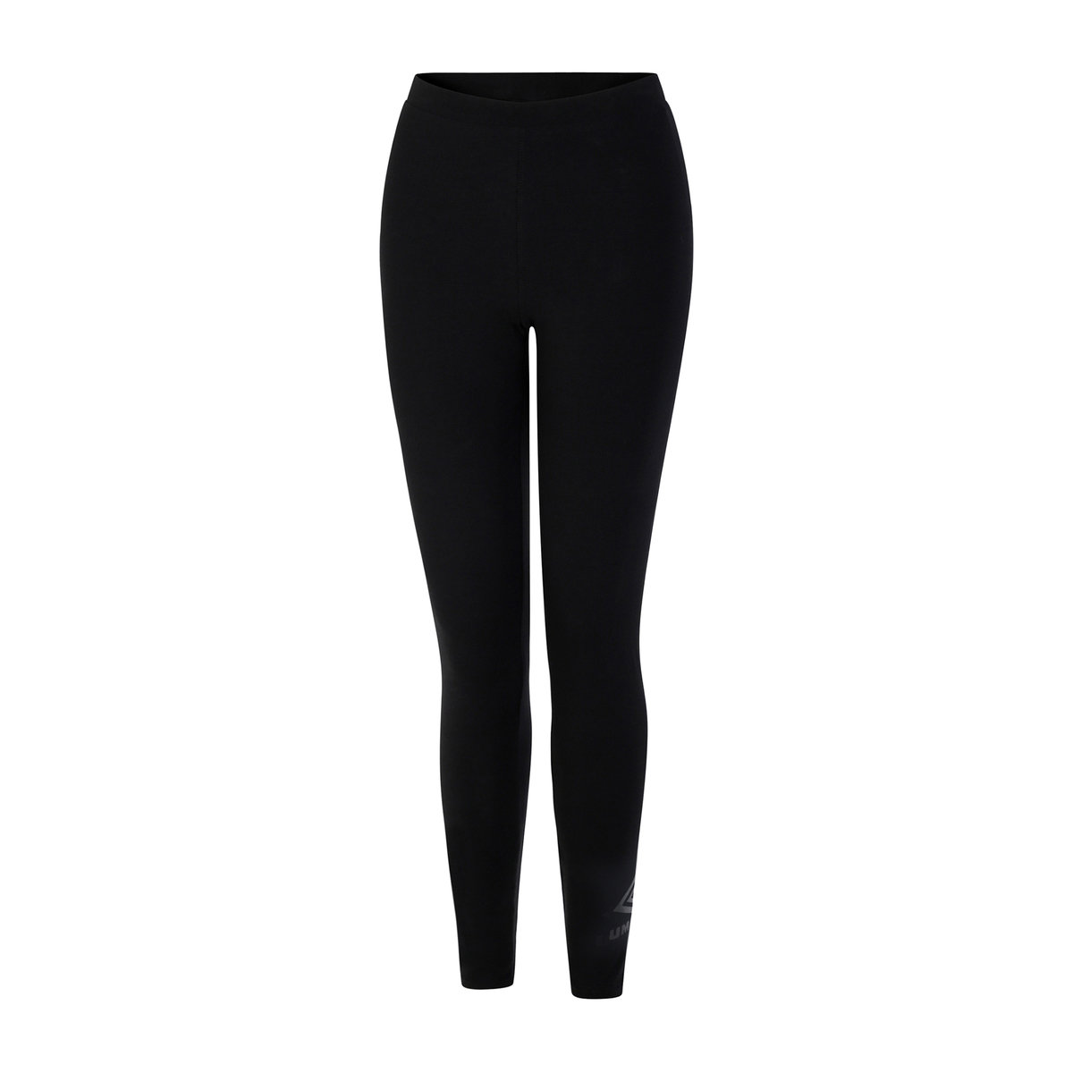 Black / Black Women's Umbro Diamond Style Cotton Leggings Trousers | CA-91390