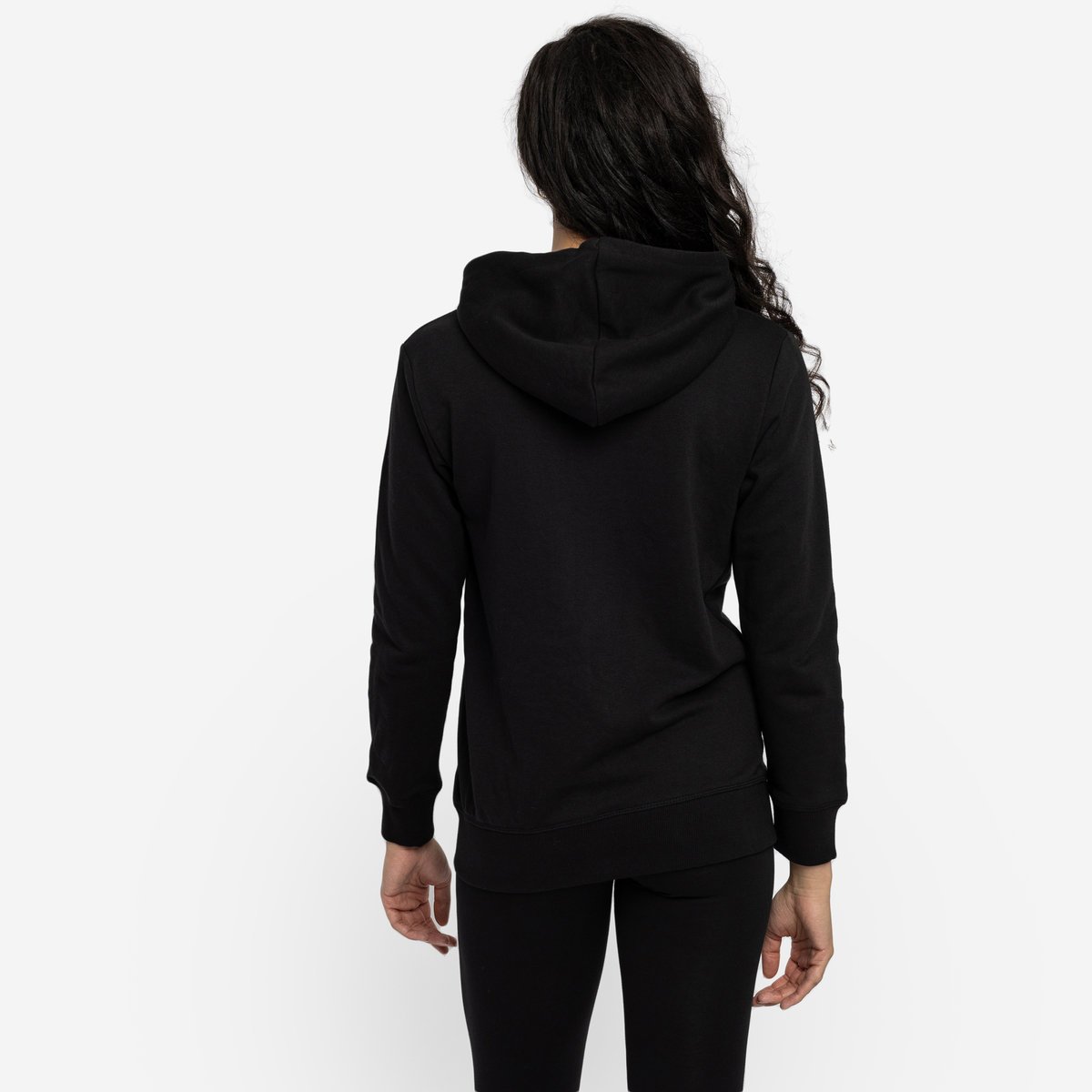 Black / Black Women's Umbro Diamond ZT Hood Hoodies | CA-88039