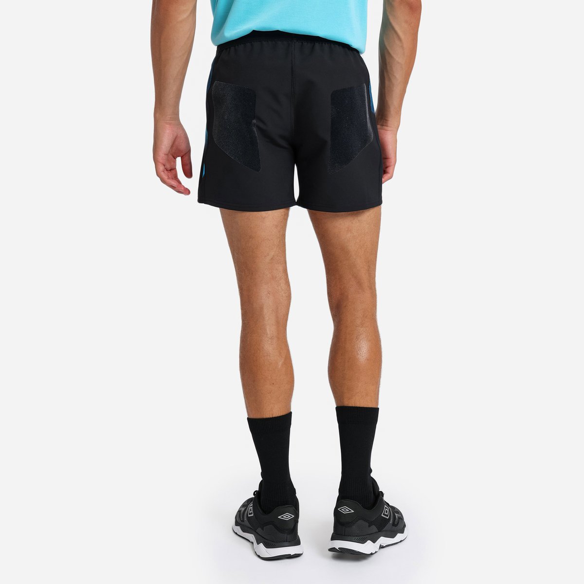 Black / Blue Umbro Teamwear - Umbro England Rugby Football 22/23 Training Short Shorts | CA-80814