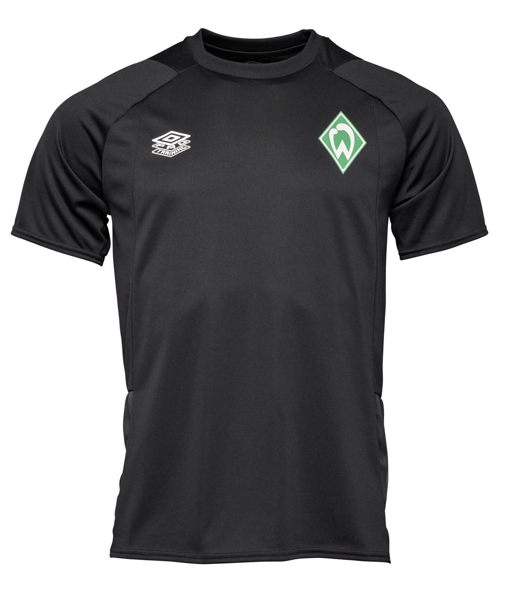 Black / Green / Navy Umbro Teamwear - Umbro Werder Bremen Football 22/23 Training Jersey Football Jersey | CA-16871