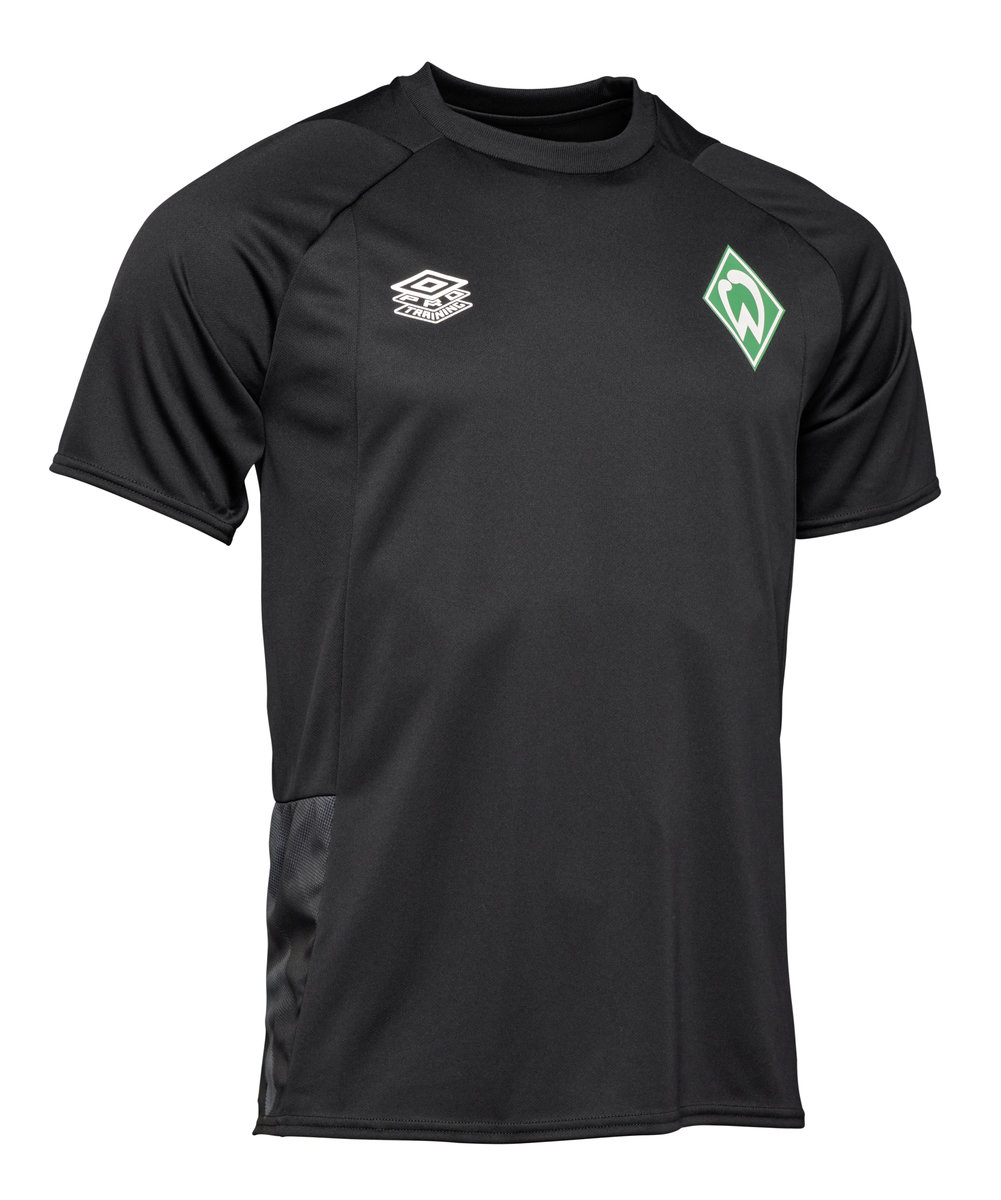 Black / Green / Navy Umbro Teamwear - Umbro Werder Bremen Football 22/23 Training Jersey Football Jersey | CA-16871