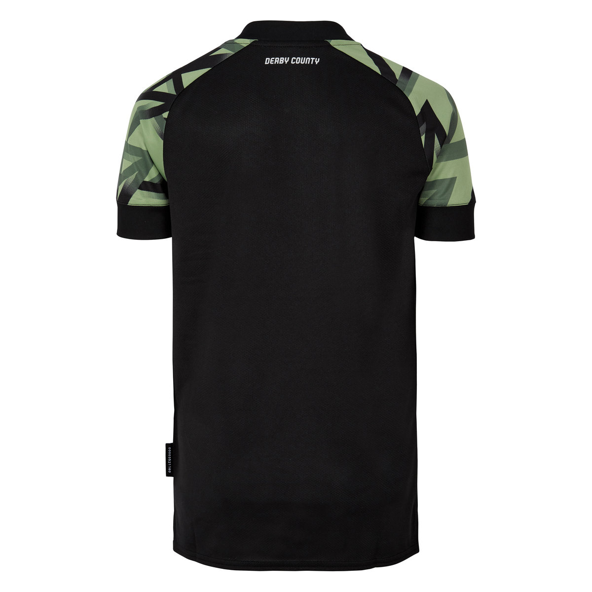 Black / Green Umbro Football Derby County 22/23 Away Jersey Junior Football Jersey | CA-69522