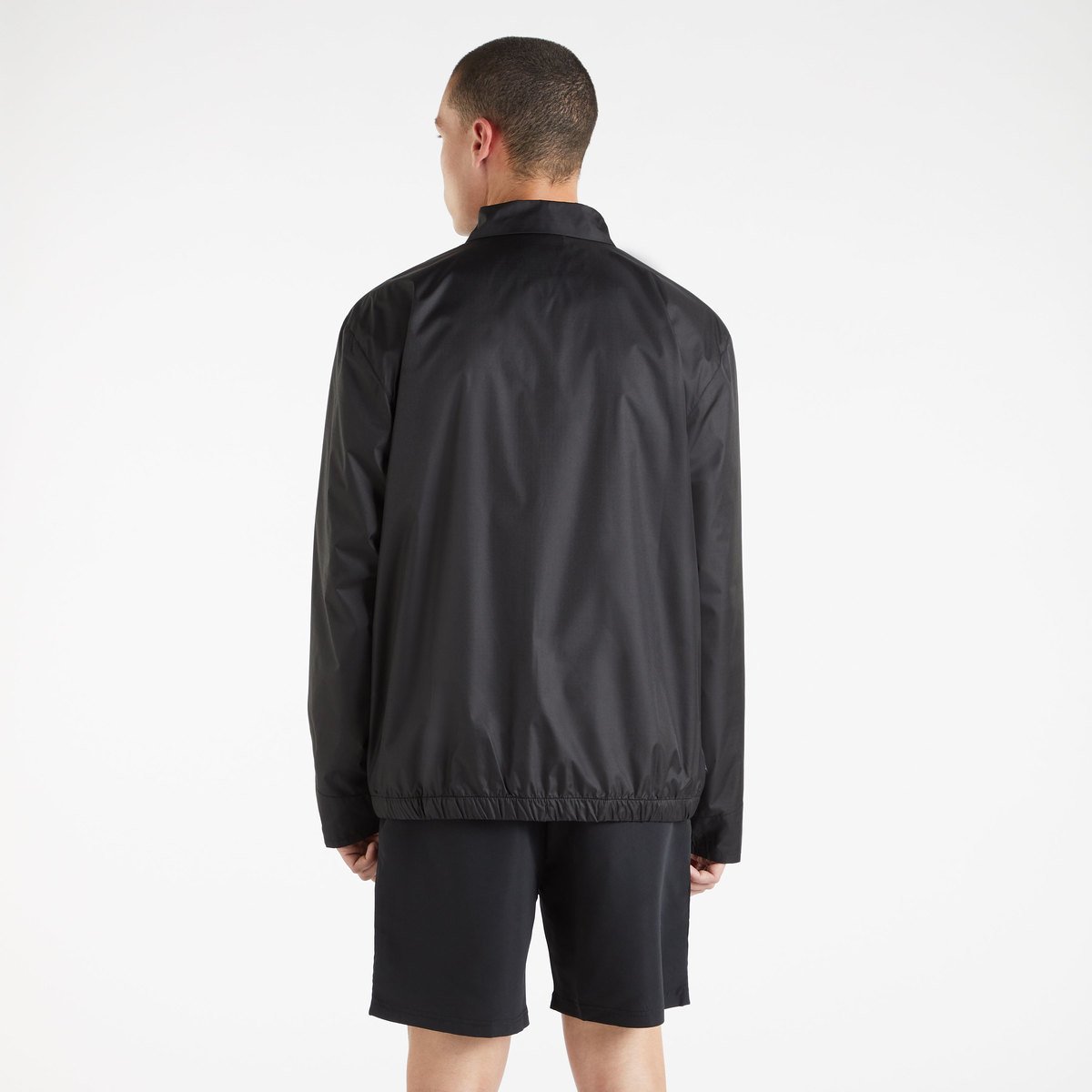 Black Men's Umbro Addict F.C Coach Jacket Jackets | CA-98402