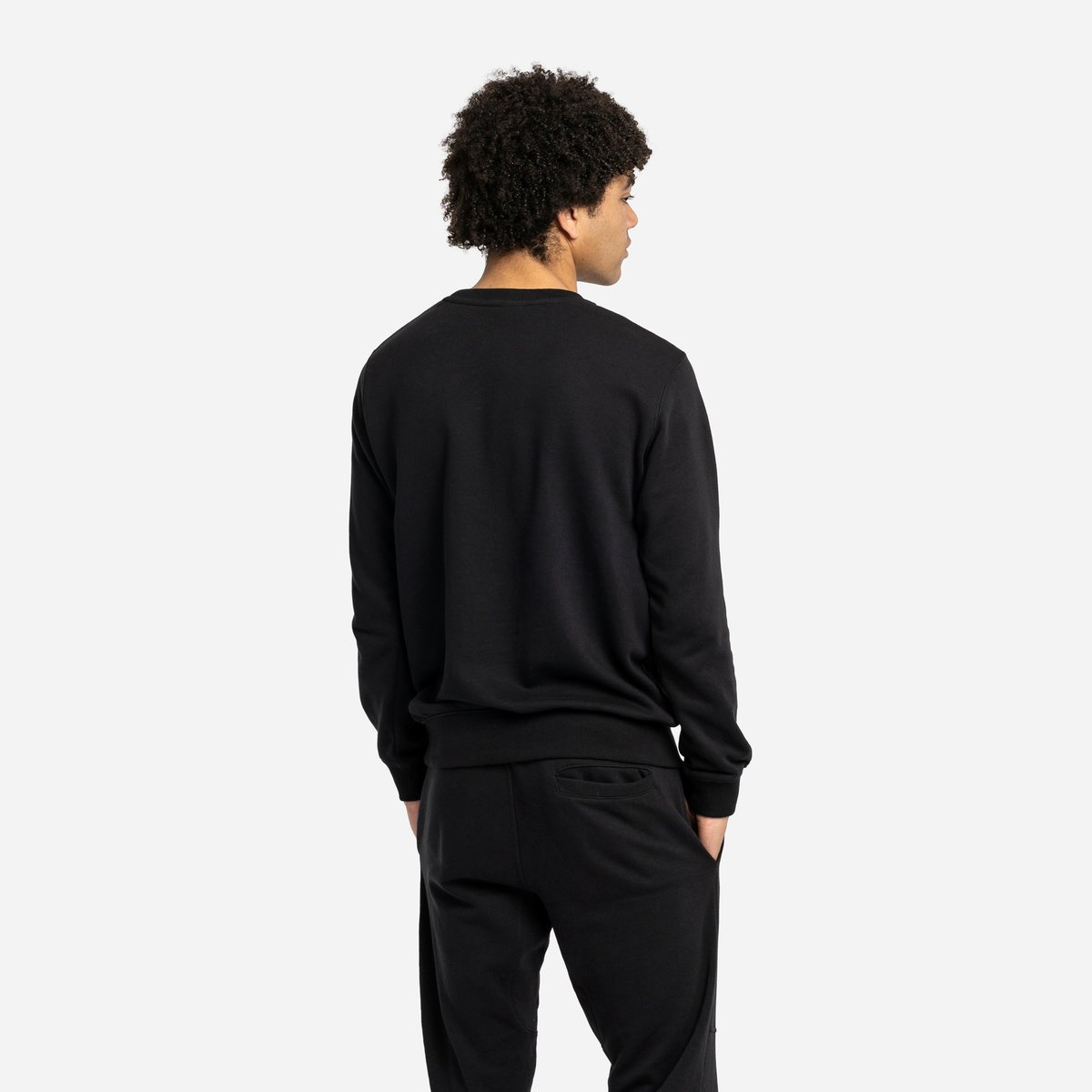 Black Men's Umbro Diamond Sweat Sweaters | CA-02596