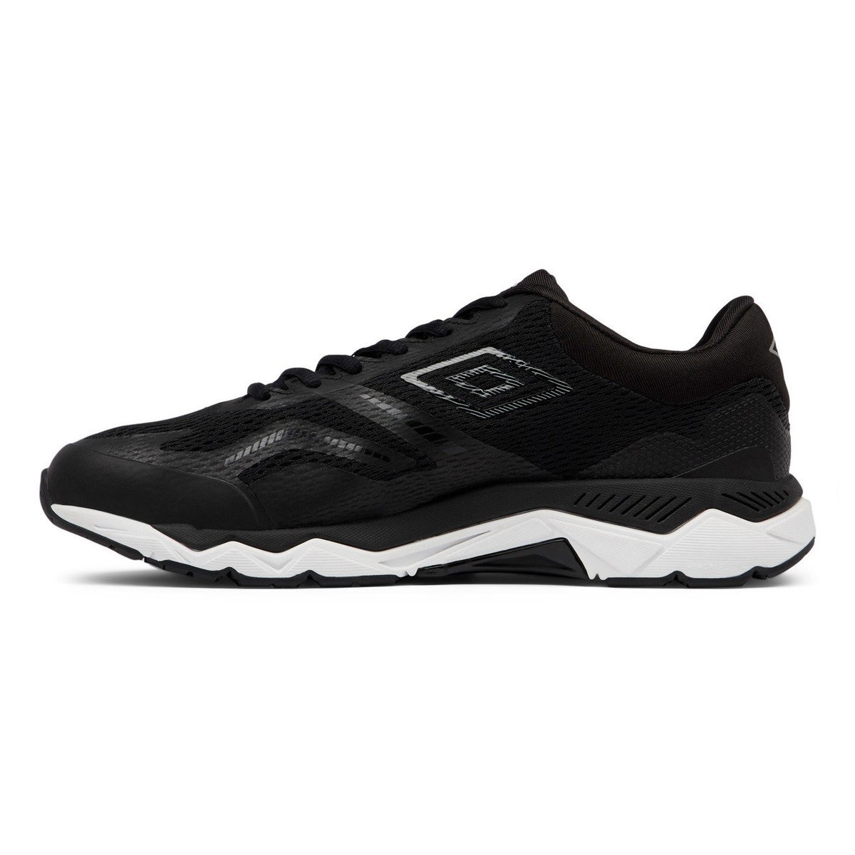 Black Men's Umbro Impulsa Running Shoe Running Trainers | CA-09363