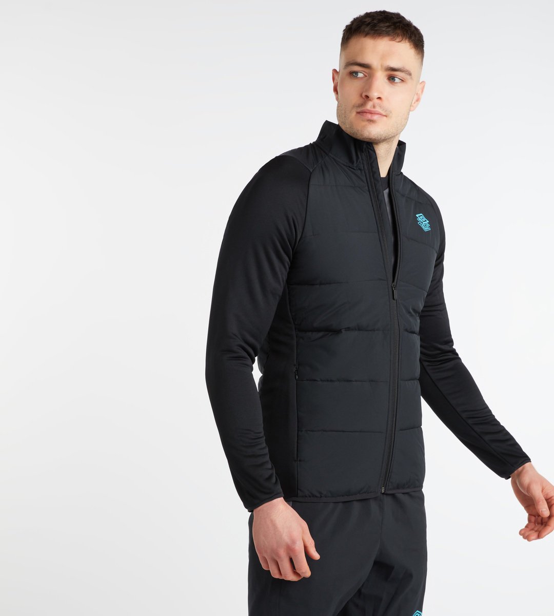 Black Men's Umbro PTF Thermal Jacket Jackets | CA-39741