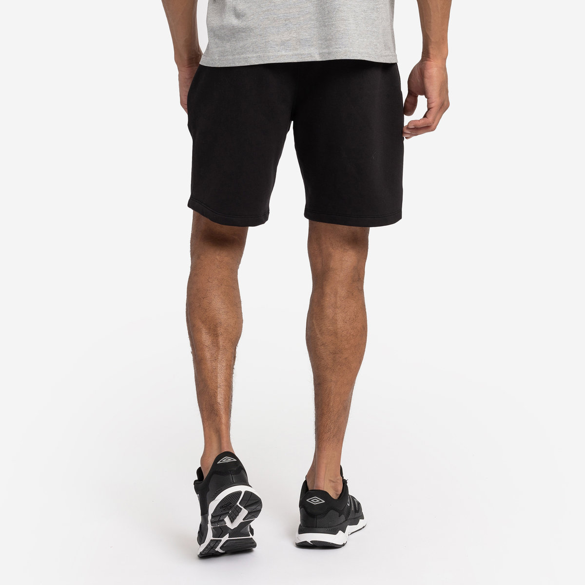 Black Men's Umbro Pro Fleece Elite Short Shorts | CA-36188