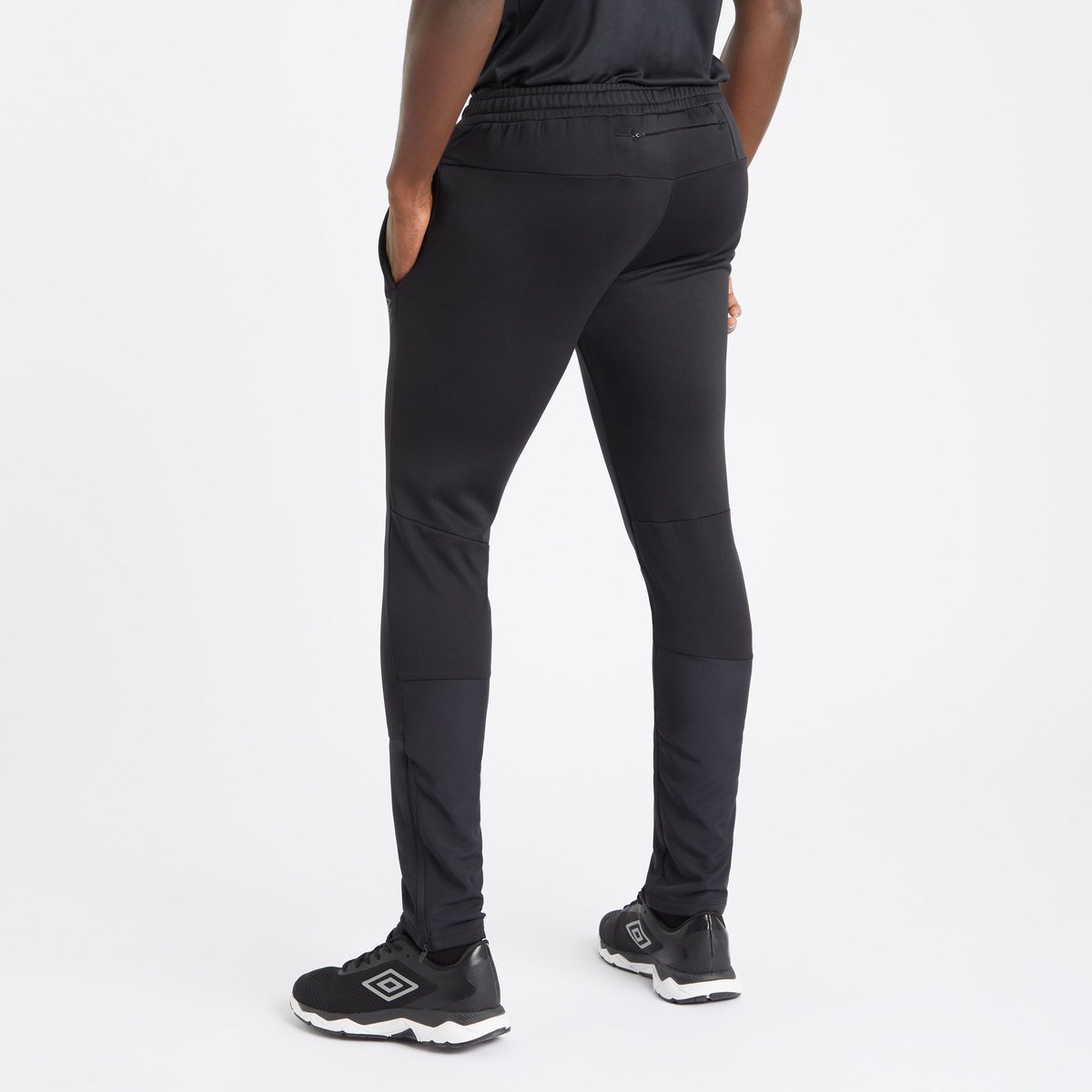 Black Men's Umbro Pro Training Poly Pant Trousers | CA-38967