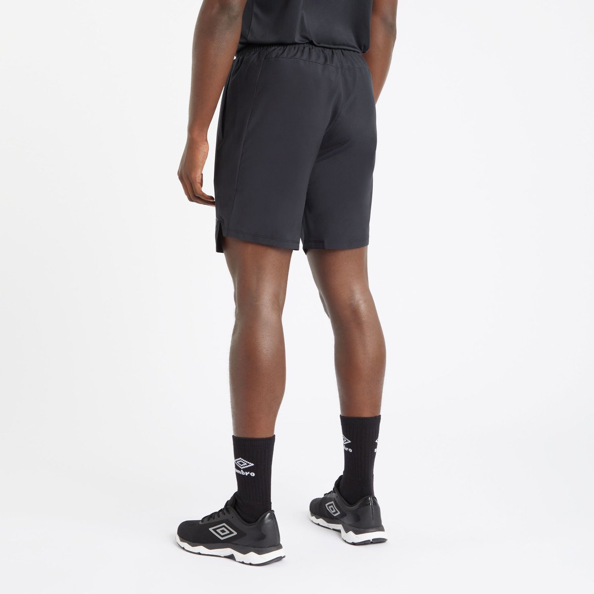 Black Men's Umbro Pro Training Woven Short Shorts | CA-54486