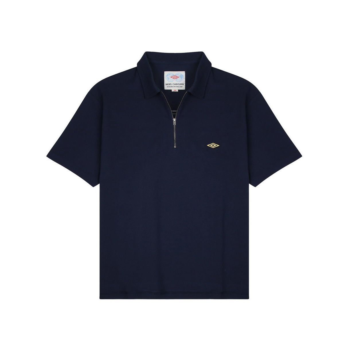 Black Navy Men's Umbro Nigel Cabourn Polo Polos | CA-22055