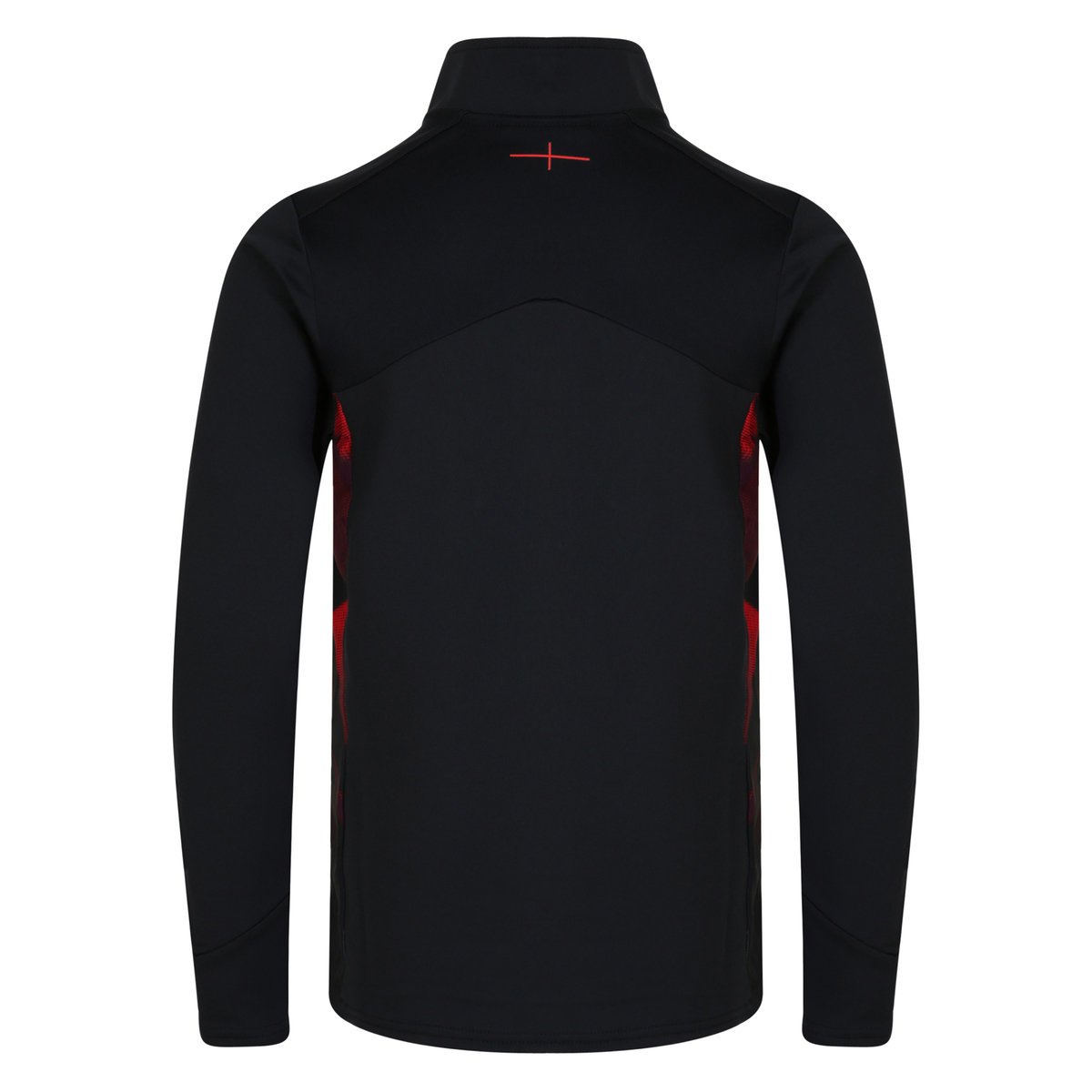 Black / Red / Dark Purple Umbro Teamwear - Umbro England Rugby Football 22/23 Mid Layer Top Junior Long Sleeve Tops | CA-34164