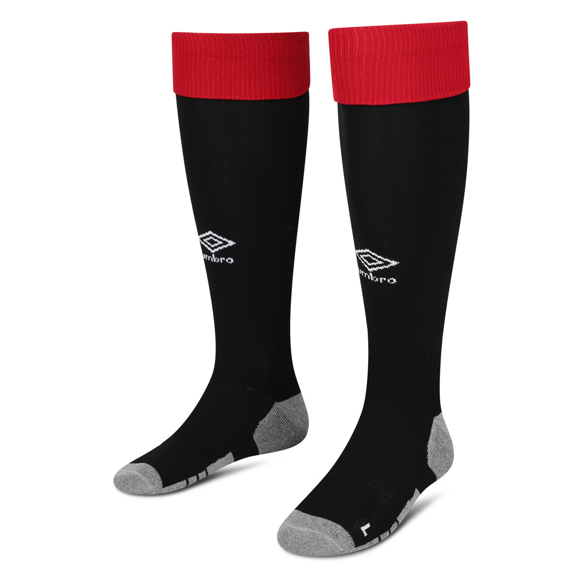 Black / Red Umbro Teamwear - Umbro England Rugby Football 22/23 Alternate 7S Sock Socks | CA-00072