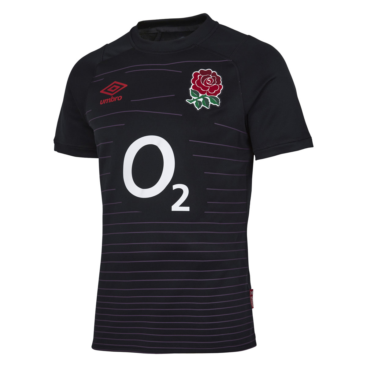 Black / Red Umbro Teamwear - Umbro England Rugby Football 22/23 Alternate Replica Jersey Jersey | CA-80165