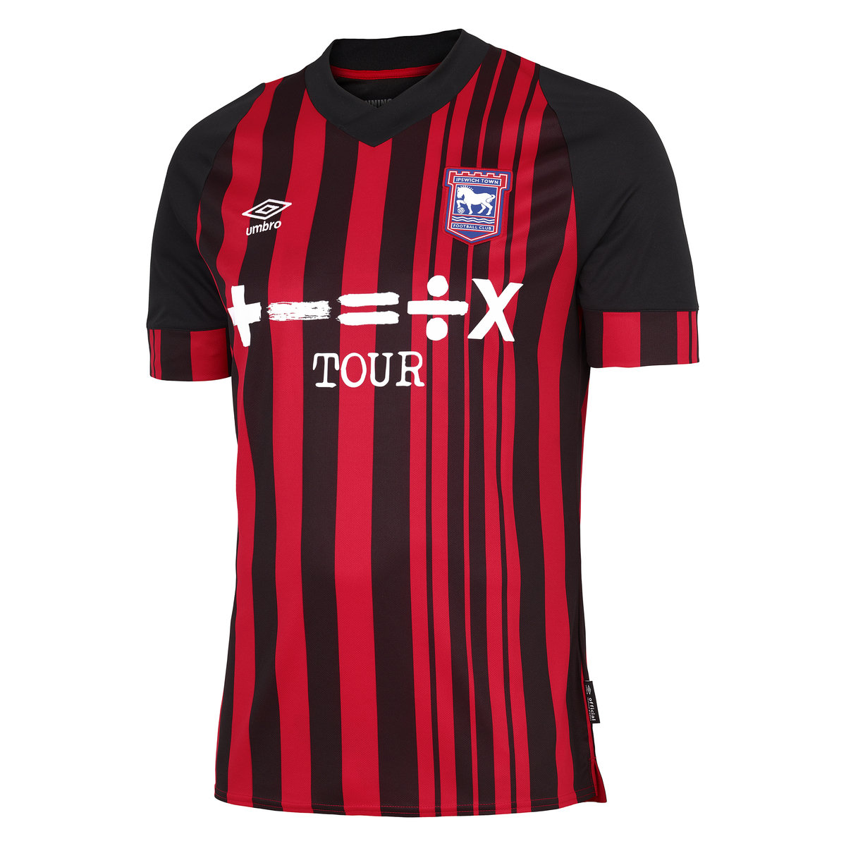 Black / Red Umbro Football Ipswich Town 22/23 Away Jersey Jersey | CA-13860