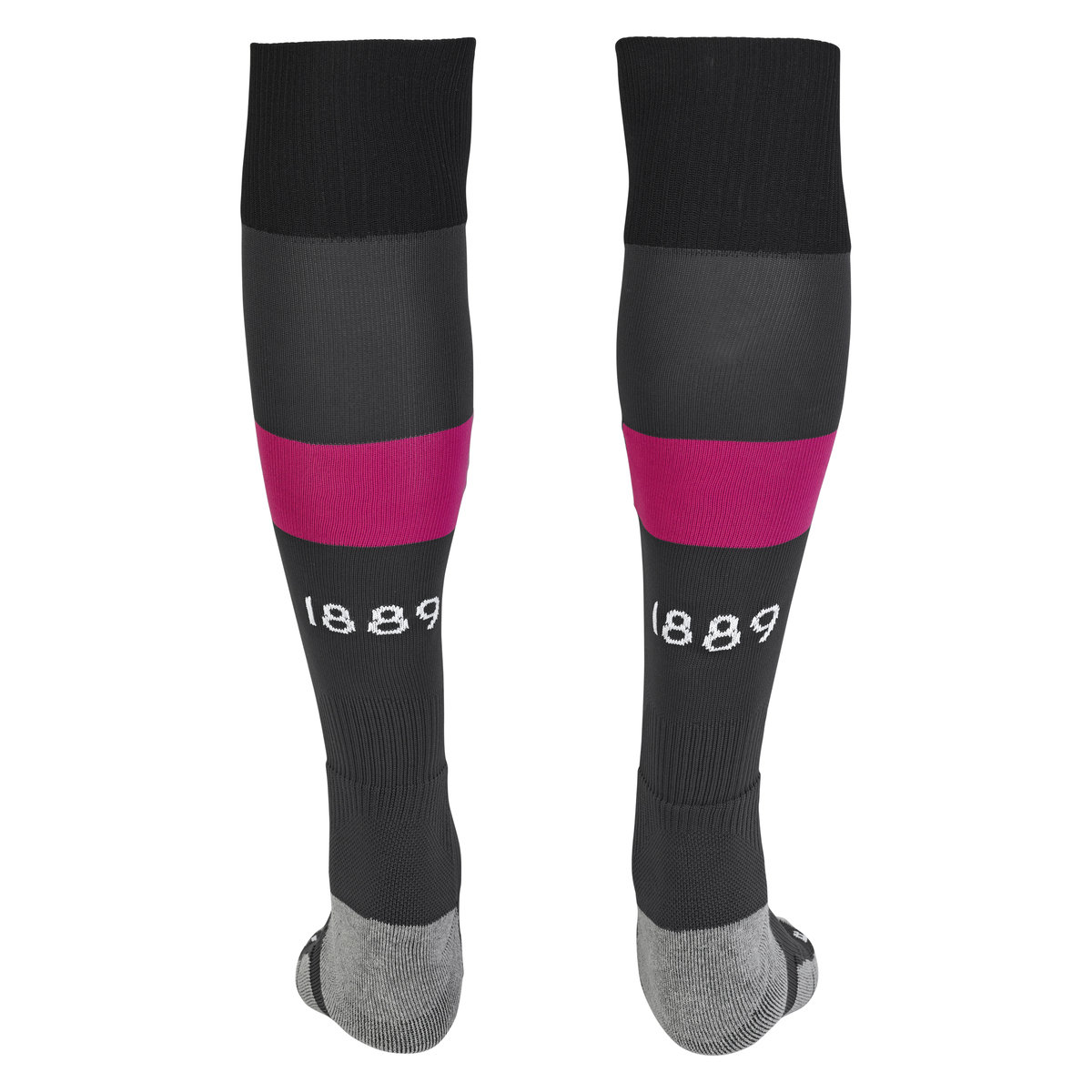 Black / Rose Umbro Football Brentford 22/23 Third Sock Junior Football Socks | CA-69090