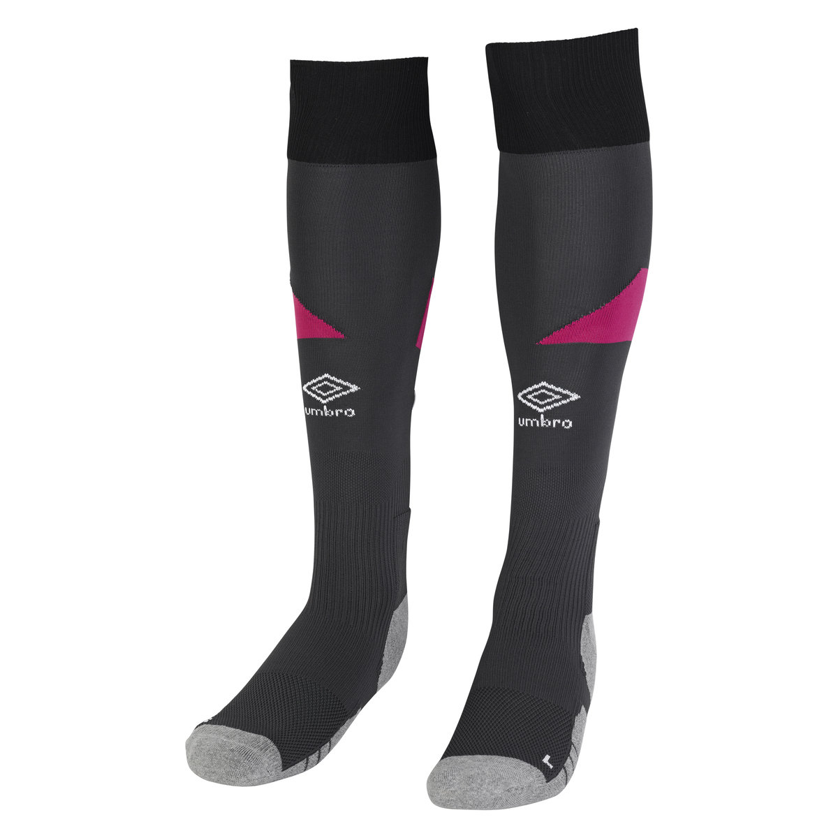 Black / Rose Umbro Football Brentford 22/23 Third Sock Junior Football Socks | CA-69090