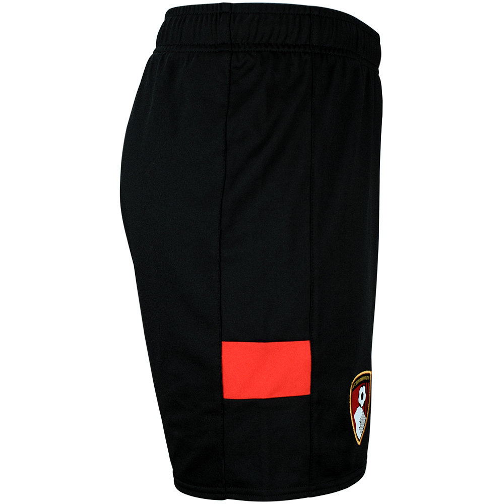 Black Umbro Teamwear - Umbro AFC Bournemouth Football 22/23 Home Short Junior Shorts | CA-65150