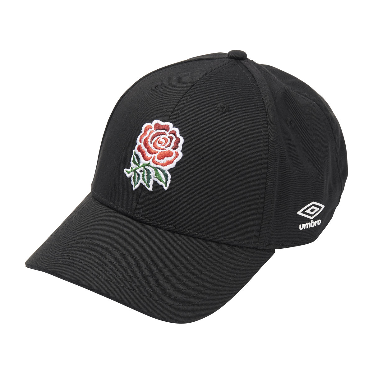 Black Umbro Teamwear - Umbro England Rugby Football 22/23 3D Cap Hats | CA-48829