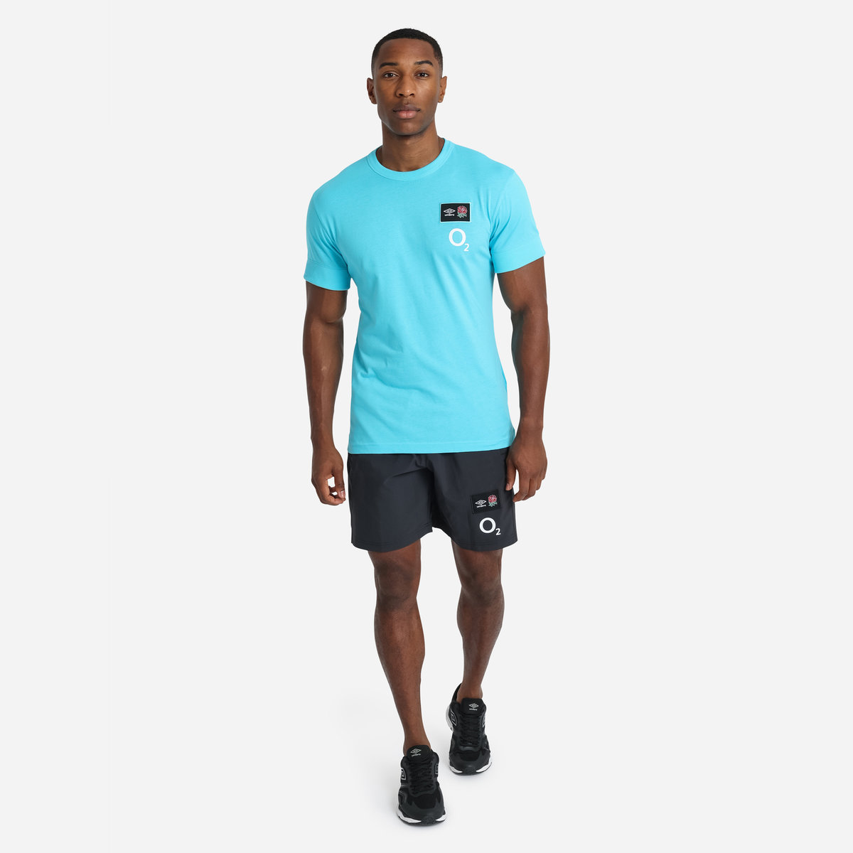 Black Umbro Teamwear - Umbro England Rugby Football 22/23 Woven Short Shorts | CA-40534