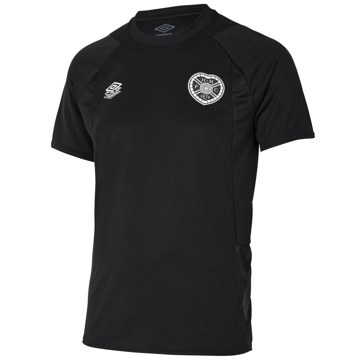 Black Umbro Football Heart Of Midlothian F.c. 22/23 Training Jersey Junior Jersey | CA-05975