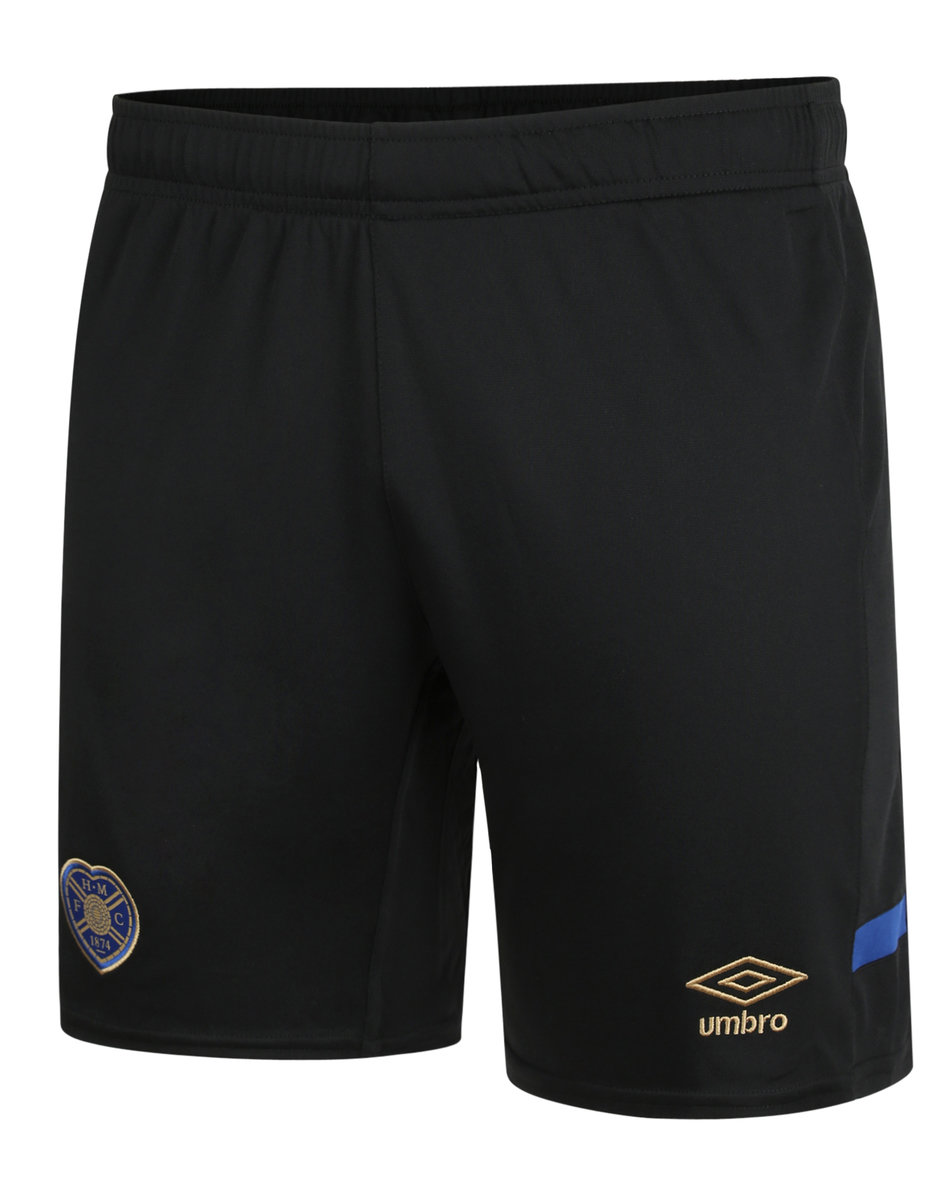 Black Umbro Football Heart Of Midlothian F.c. 21/22 Third Short Shorts | CA-82165