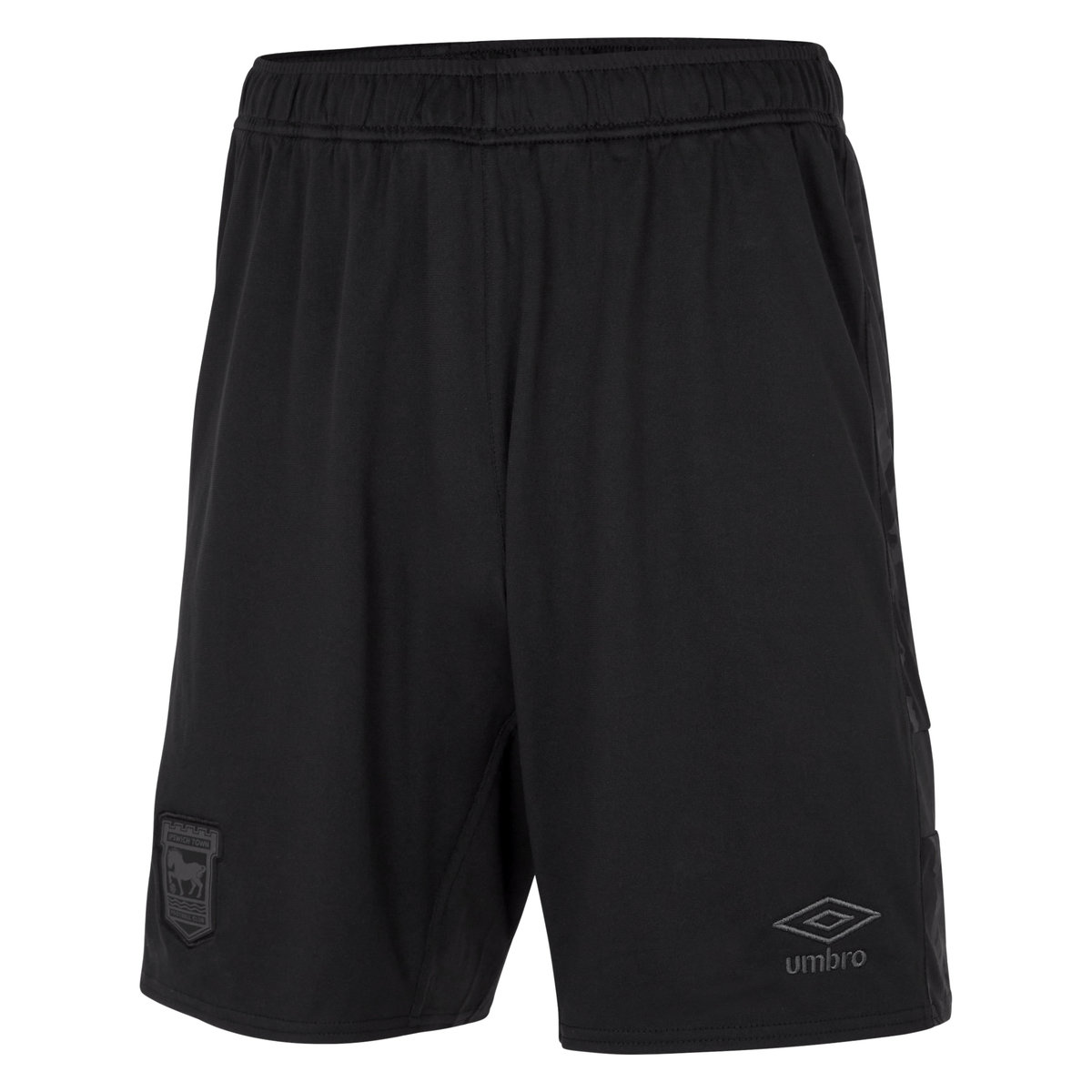 Black Umbro Football Ipswich Town 22/23 Third Short Shorts | CA-70347