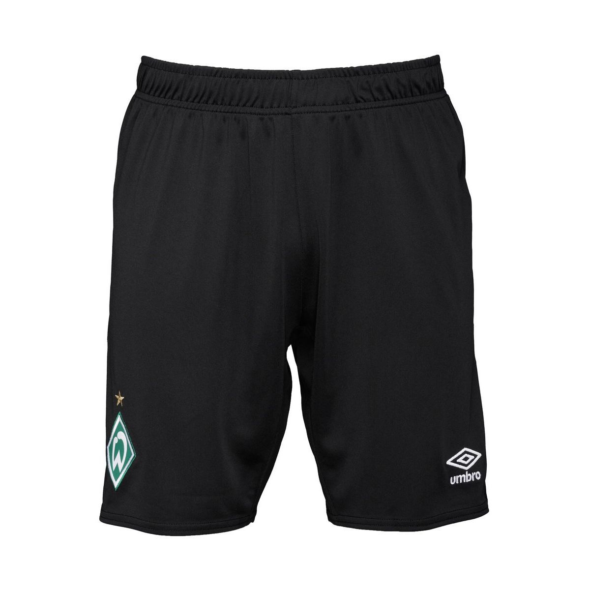 Black Umbro Teamwear - Umbro Werder Bremen Football 22/23 Third Short Football Shorts | CA-09688