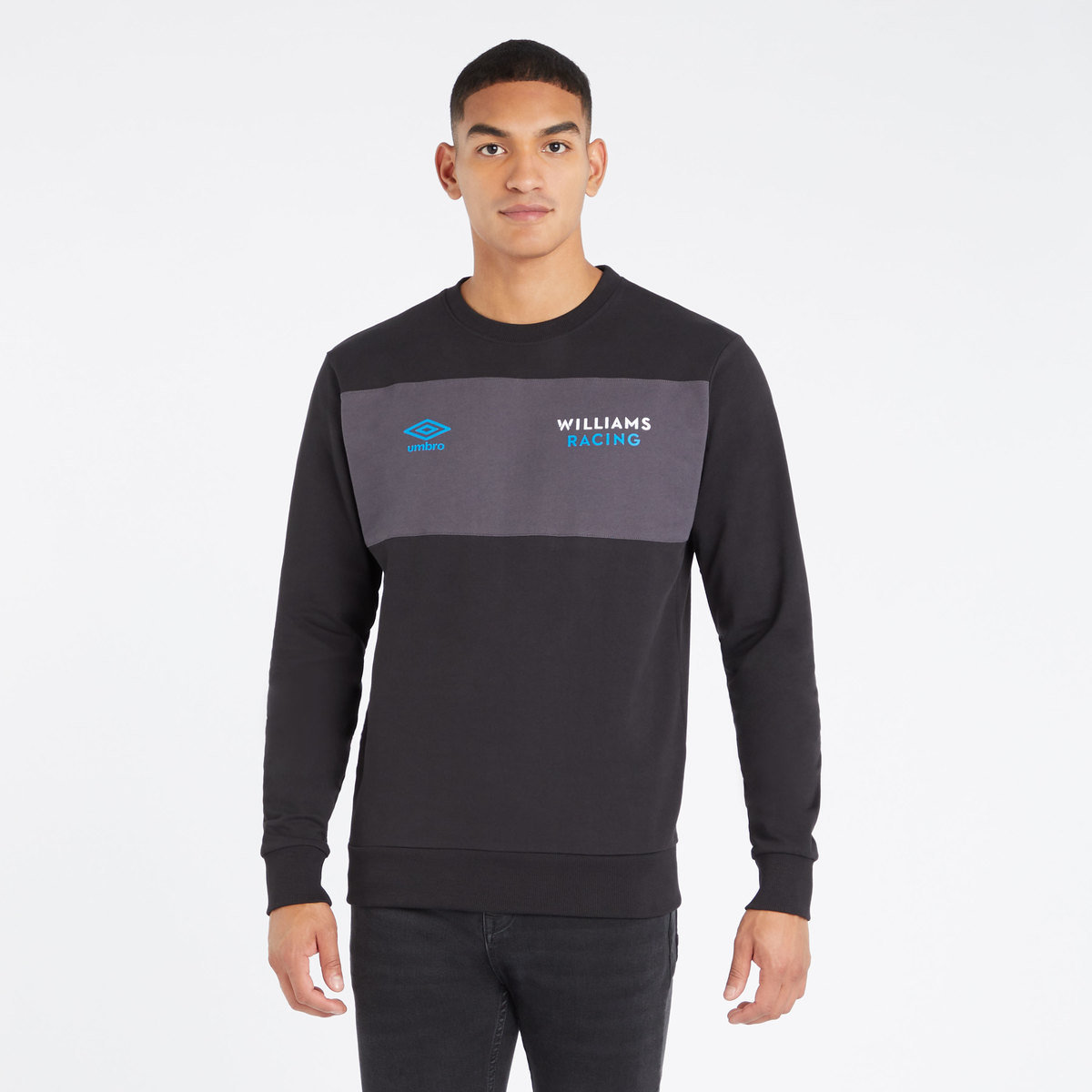 Black Umbro Football Williams Intertia Sweat Sweats | CA-02806