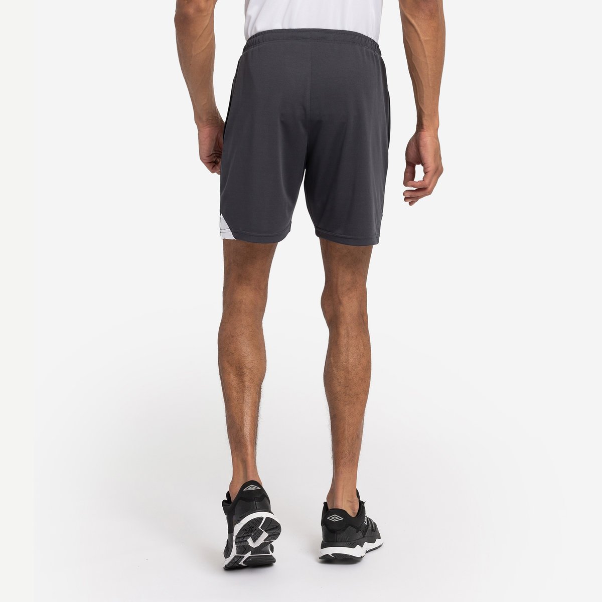 Black / White Men's Umbro Total Training Short Shorts | CA-13636