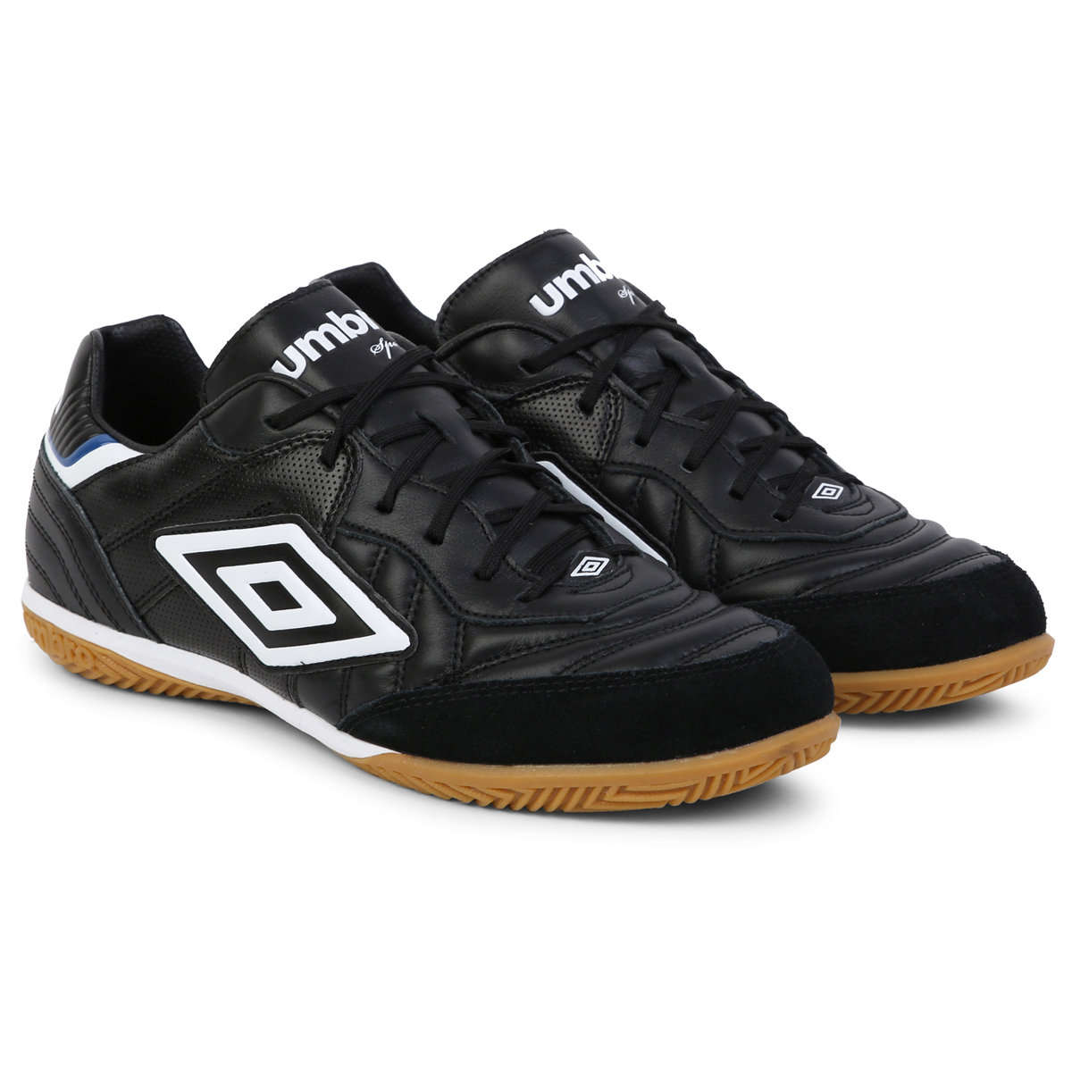 Black / White / Royal Men's Umbro Speciali Eternal Team NT Ic Football Boots | CA-61225