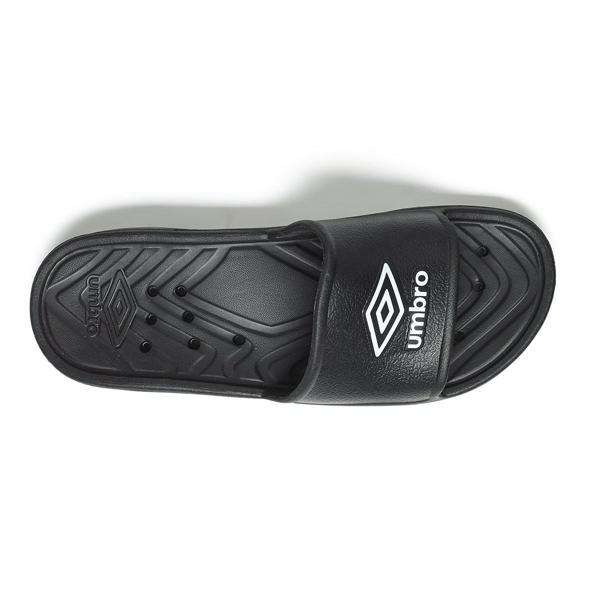 Black / White Women's Umbro TT Shower Slides Sliders | CA-13714