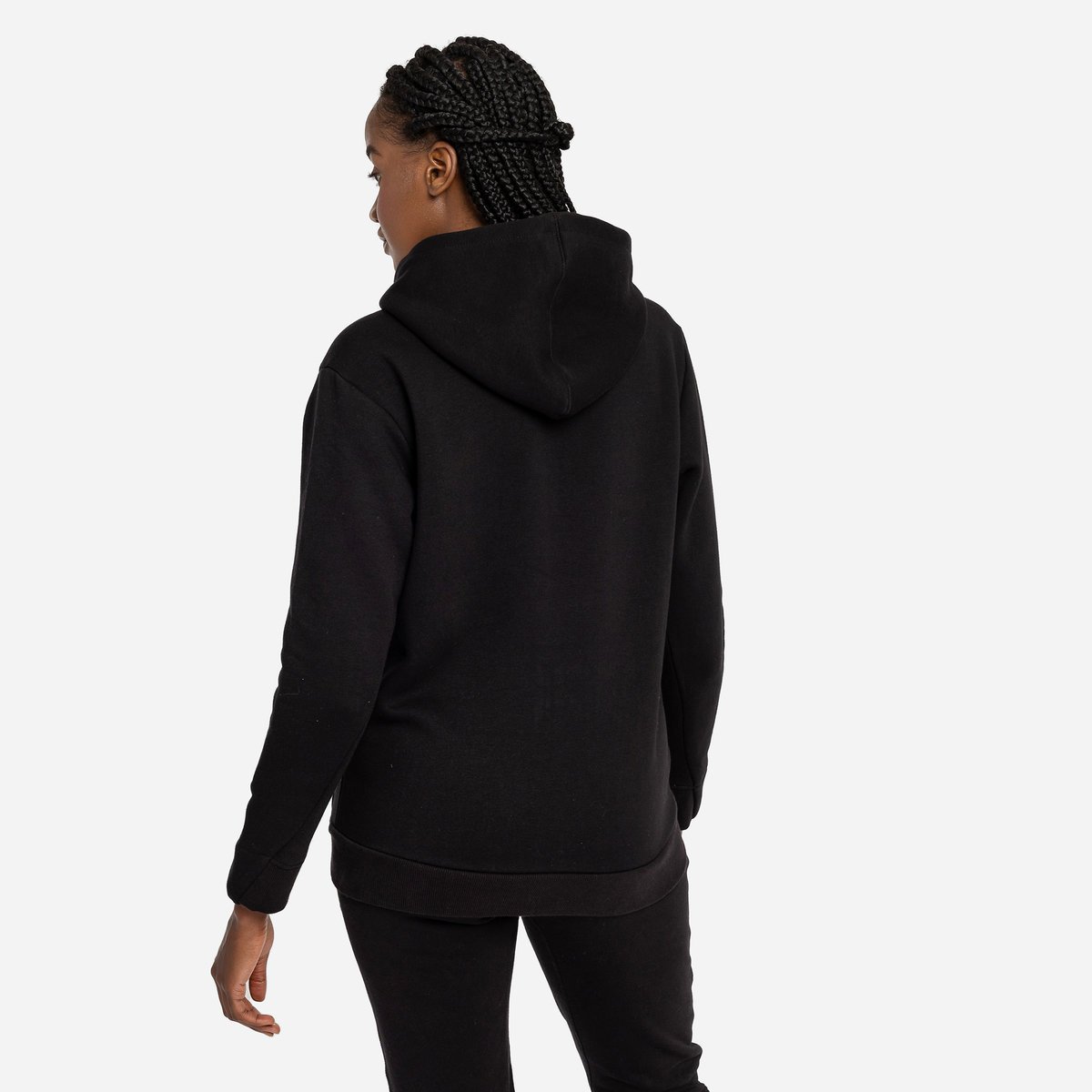 Black Women's Umbro Pro Fleece Elite Hooded Jacket Jackets | CA-10868