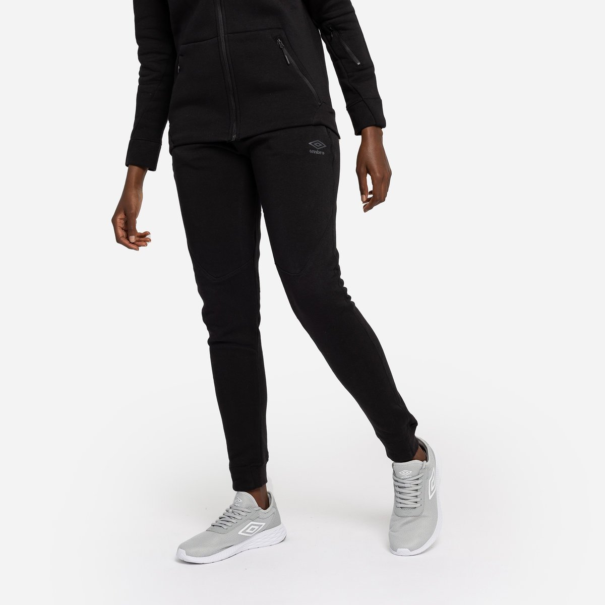 Black Women\'s Umbro Pro Fleece Elite Pant Trousers | CA-70775