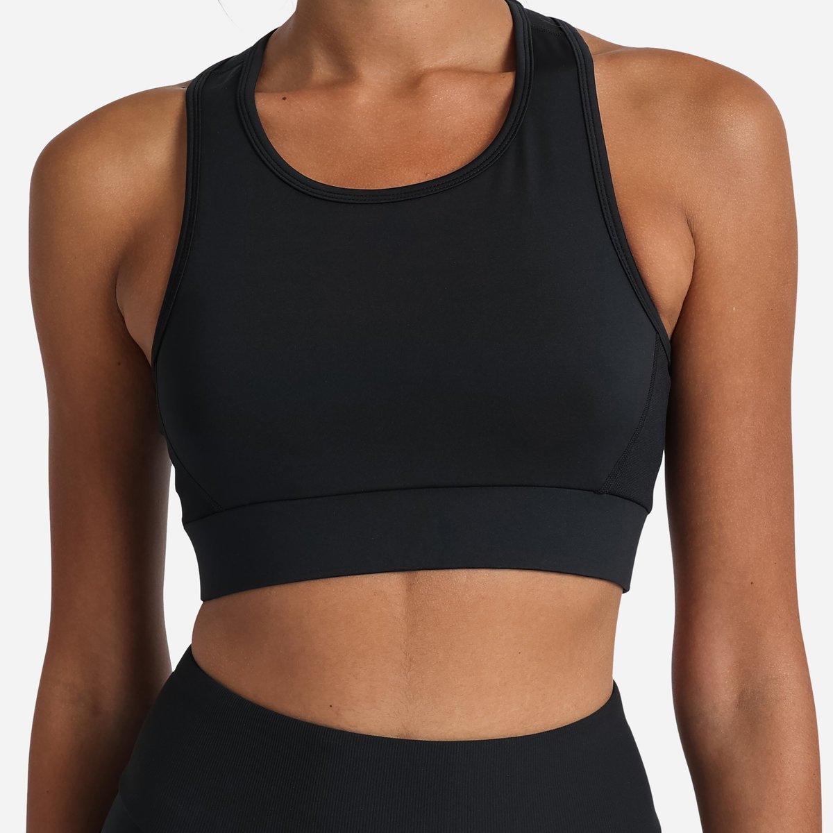 Black Women's Umbro Pro Training Sports Bra Sports Bra | CA-39027