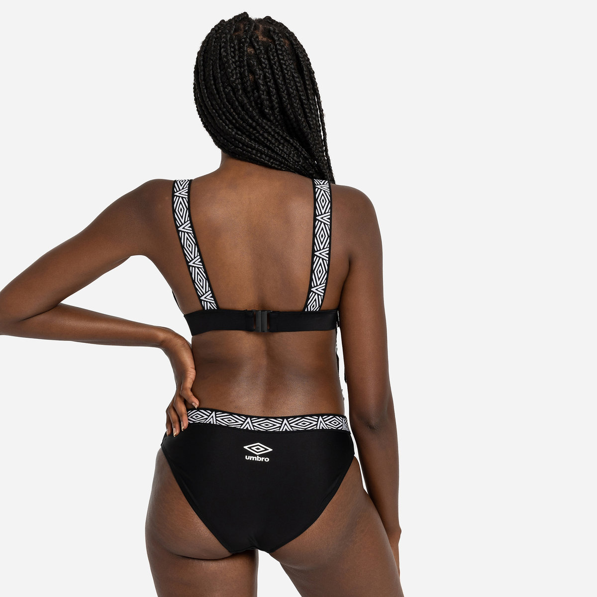 Black Women's Umbro Taped Bikini Bikini | CA-36826