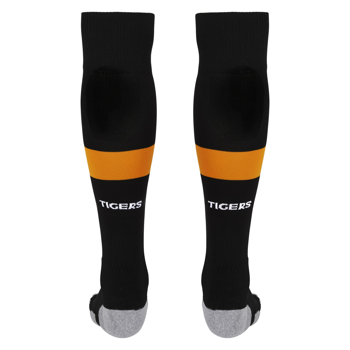 Black / Yellow Umbro Teamwear - Umbro Hull City Football 22/23 Home Sock Junior Football Socks | CA-04027