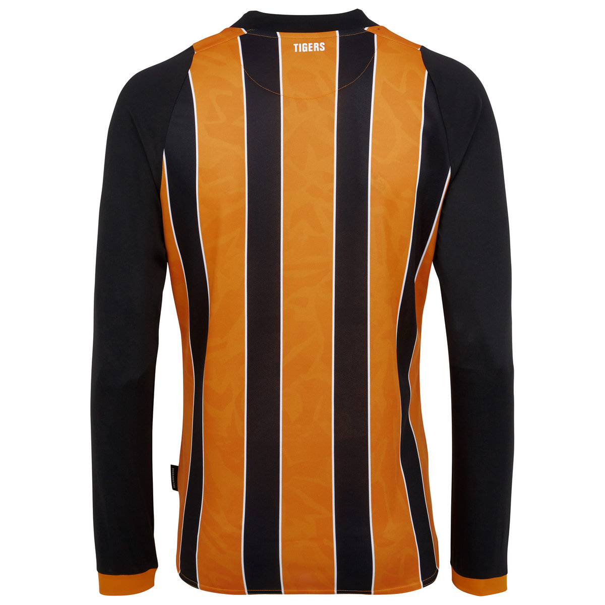 Black / Yellow Umbro Teamwear - Umbro Hull City Football 22/23 Home Jersey LS Football Jersey | CA-60513