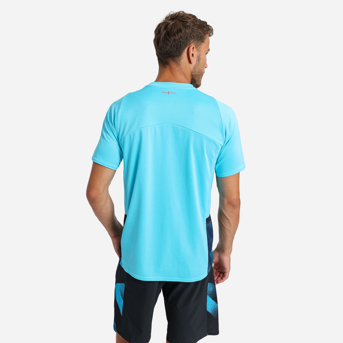 Blue / Black Umbro Teamwear - Umbro England Rugby Football 22/23 Gym Tee T Shirts | CA-13733