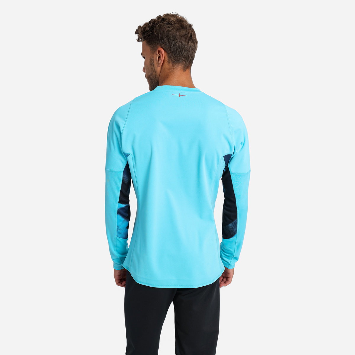 Blue / Black Umbro Teamwear - Umbro England Rugby Football 22/23 Drill Top Long Sleeve Tops | CA-77201