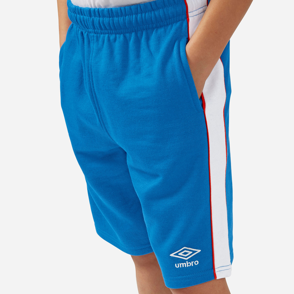 Blue Kids' Umbro Contrast Jog Short Shorts | CA-38648