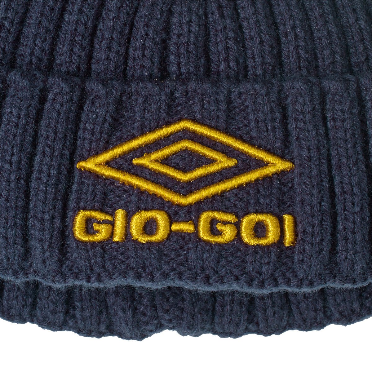 Blue / Mustard Men's Umbro Gio Goi Fisherman Beanie Hats | CA-03693