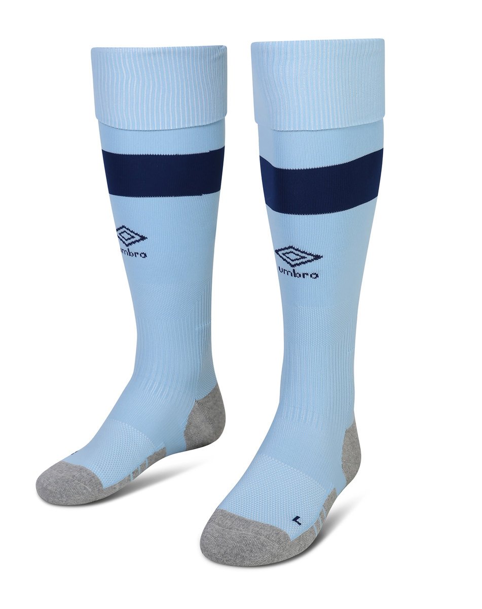 Blue Umbro Football Brentford 22/24 Second Kit Sock Football Socks | CA-53365