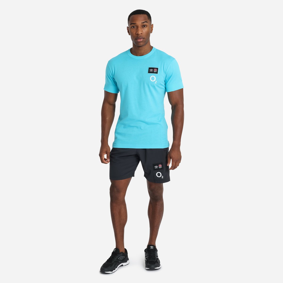 Blue Umbro Teamwear - Umbro England Rugby Football 22/23 CVC Tee T Shirts | CA-90763