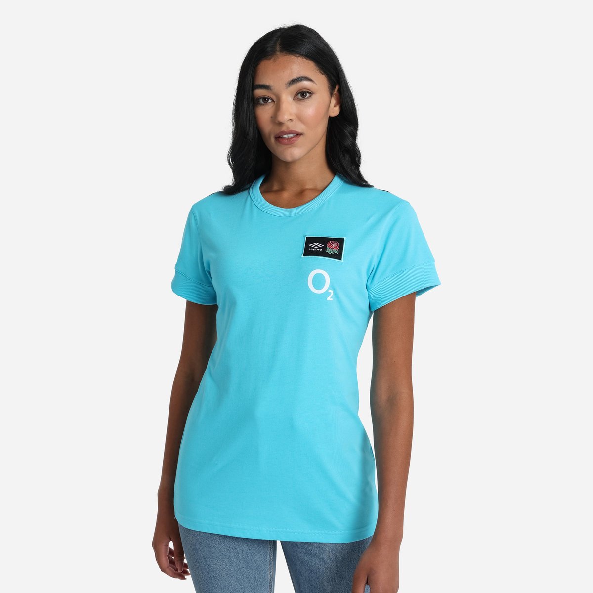 Blue Umbro Teamwear - Umbro England Rugby Football 22/23 CVC Tee T Shirts | CA-93864