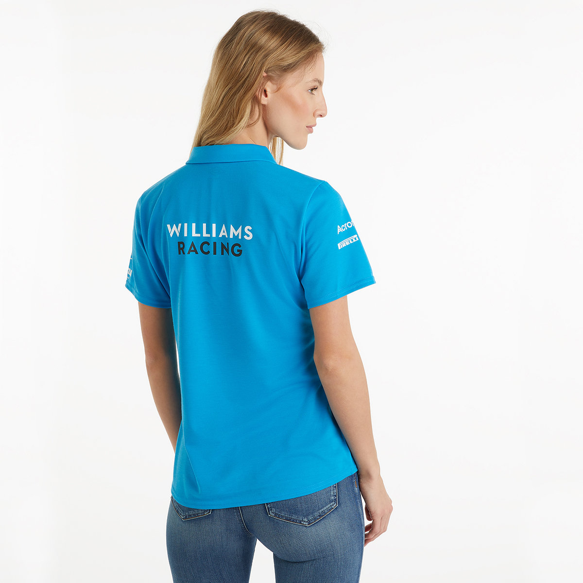 Blue Umbro Teamwear - Umbro Williams Racing Football '22 Media Polo Polos | CA-12843